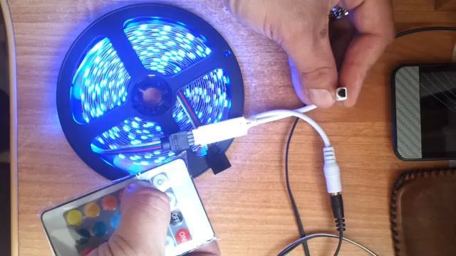 Светодиодная лента. Брак контроллера? смотреть онлайн