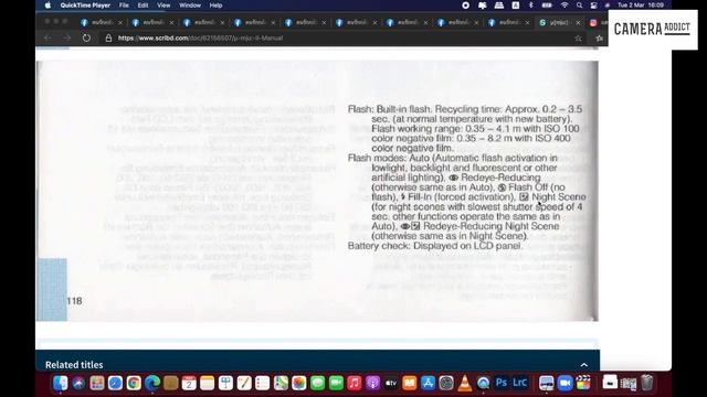 รีวิวกล้องฟิล์มคอมแพค Olympus Mju ii смотреть онлайн