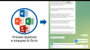 Наши Ai боты теперь могут принимать XLS, PDF, Word, и PPTX без установки доп. функций в конструкторе