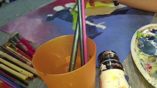 Kevin Hafed - El Tango Encantado (Acrylic Painting) [2021] смотреть онлайн