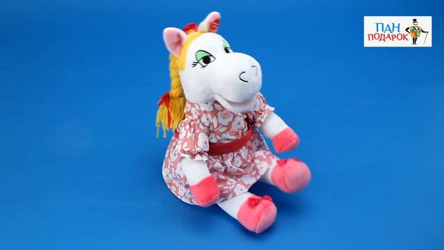 Поющая игрушка «Белая лошадка»