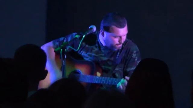 Костя Кулясов (АнимациЯ) - Русская @ OZ-Rock Acoustic Орехово-Зуево 20.08.2016