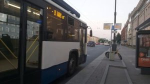 Троллейбус, маршрут №39 в парк БТЗ-52768Т б.1867 (10.07.2021) Санкт-Петербург