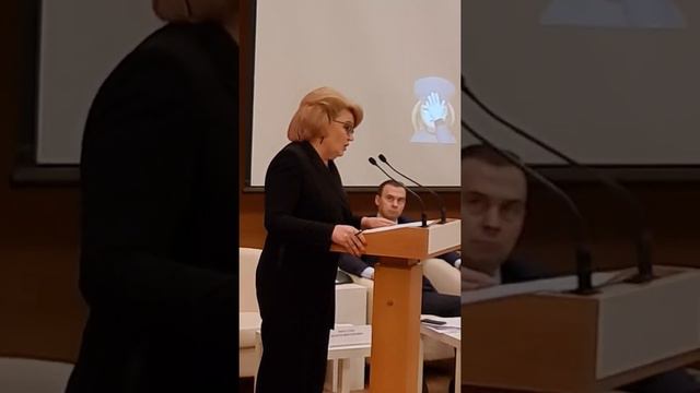 Нина Останина Выступление по проблемам демографии