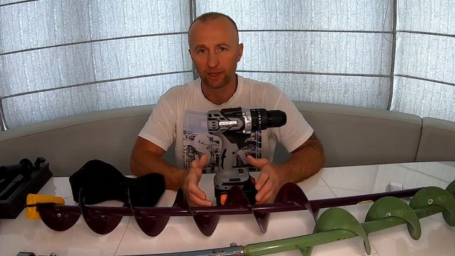 Бюджетный шуруповерт Нанвей для ледобура!  Сравнение Ледобуров Nero и Mora Expert!!!
