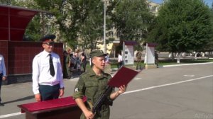 Казачьи Лагери присяга (видеосъемка из части) 1 ИЮЛЯ 2017 года в\ч 3656 3660 6910