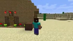 Обзор мода minecraft Хиробрин (The Herobrine)