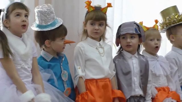 Новогодний утренник в детском саду. г. Рязань