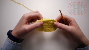 Идеальный овал столбиками с накидом