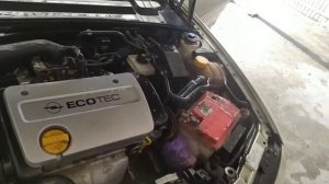 мойка двигателя Opel astra