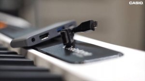 CASIO CT-S200  USB jak podłączyć do tabletu/komputera.