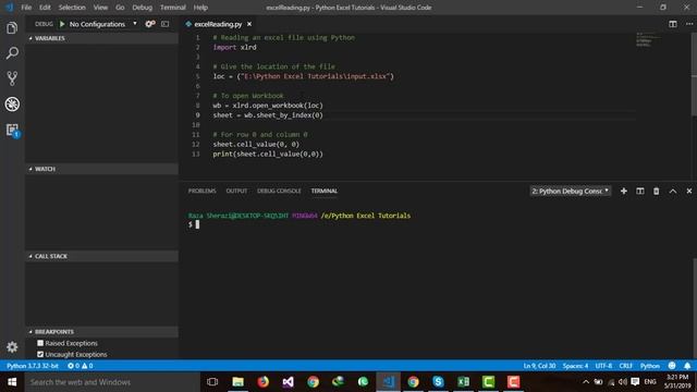 Extract a Specific Cell:Code #1. смотреть онлайн