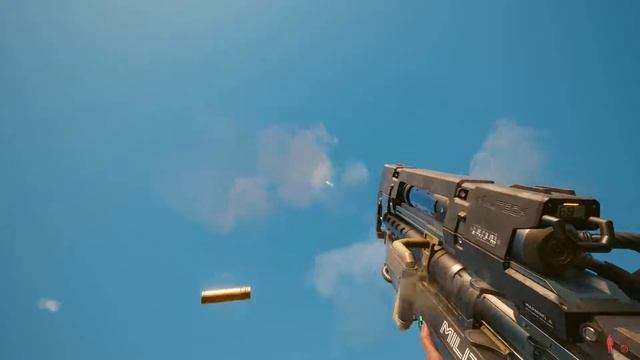 Cyberpunk 2077 "Militech Mk. 31 HMG" all variants, shooting + all misc animations