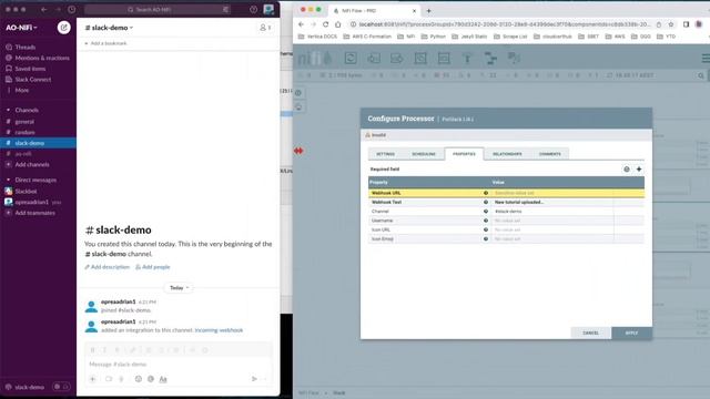 How to Send Slack messages from Apache NiFi смотреть онлайн
