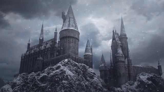 Harry Potter Ambience & Music - Winter At Hogwarts - Studying, Relaxing, Sleeping - 1 Hour смотреть онлайн