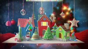 Универсальная заставка для Новогоднего утренника в детском саду. Full HD.