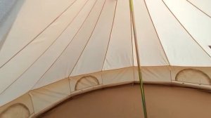 Юрта, Водонепроницаемый Хлопок Холст Glamping Шатер Колокольни