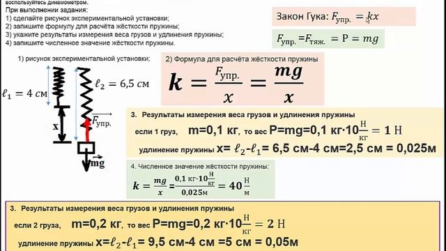 Пружину жесткостью 500. Измерение жесткости пружины. Задачи на жесткость пружины. Определение коэффициента жесткости пружины. Лабораторная работа №2 определение коэффициента жесткости пружины..