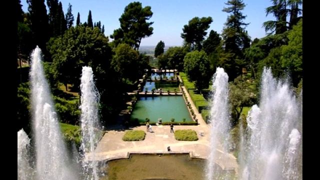 Вилла д’Эсте, Вилла Тиволи, Италия смотреть онлайн