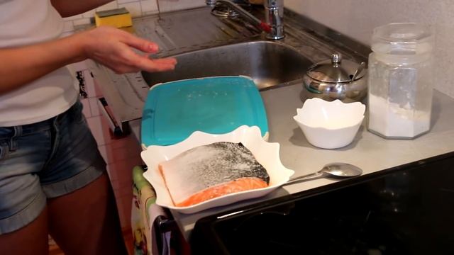 Малосольная рыба (семга) смотреть онлайн