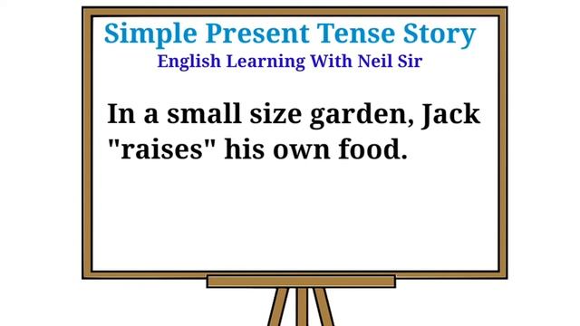 English - Simple Present Tense Story || Learn English through stories || смотреть онлайн