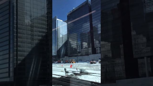 UP Express From Lester Pearson pulling into Union Station