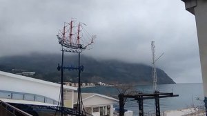 Артек/11 день/поход в Лазурный лагерь