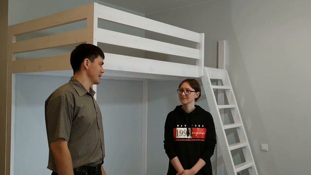 Двуспальная Кровать Чердак В Квартире Студии
