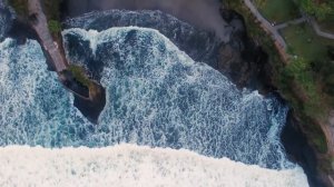 Красивые виды острова Бали с дрона