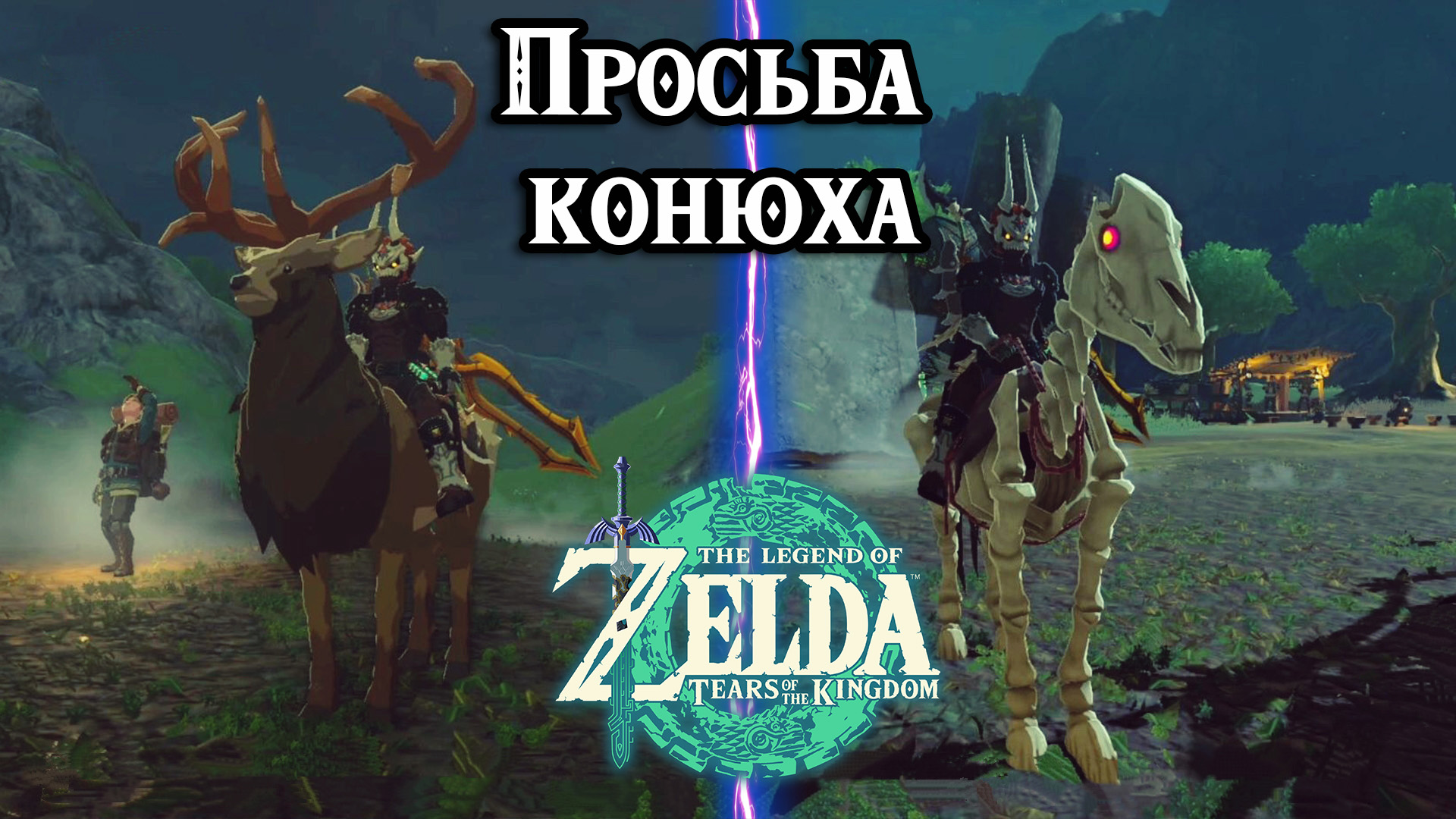 Просьба конюха. The Legend of Zelda Tears of the Kingdom. The Horse Guard's Request. Nintendo Switch
