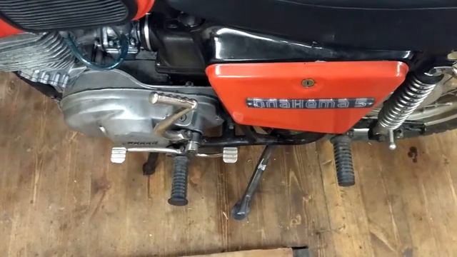 ИЖ Планета 5. Боковая подножка своими руками. смотреть онлайн