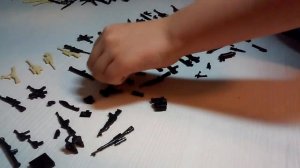 Лего Lego оружие для человечков