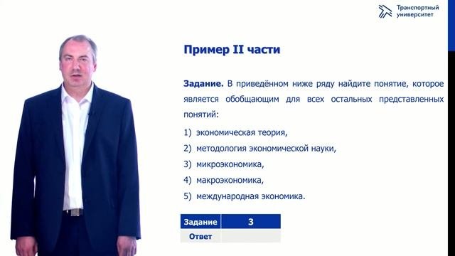 Экономика организации | Консультация по вступительным испытаниям