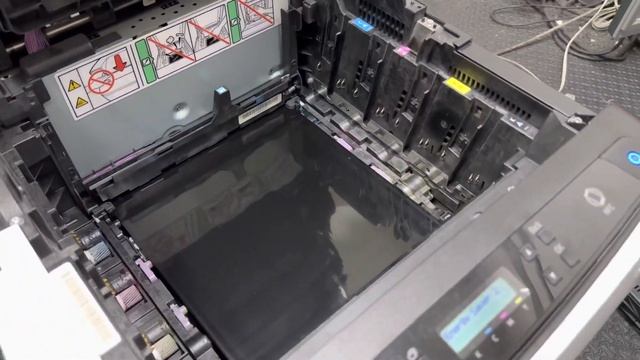 How to replace Ricoh Aficio SP C250DN/SF Laser Toner cartridge I วิธีเปลี่ยนตลับหมึก смотреть онлайн