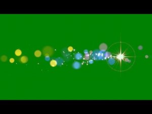 Green Screen Magic Particles Bokeh Light Animation Effect Chromakey Overlay Футаж Магия Частицы