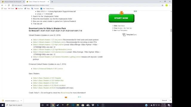 How to Download Optifine for any version of Minecraft! | How to download Shaders for Minecraft!