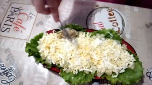 Салат с  креветками и ананасом!