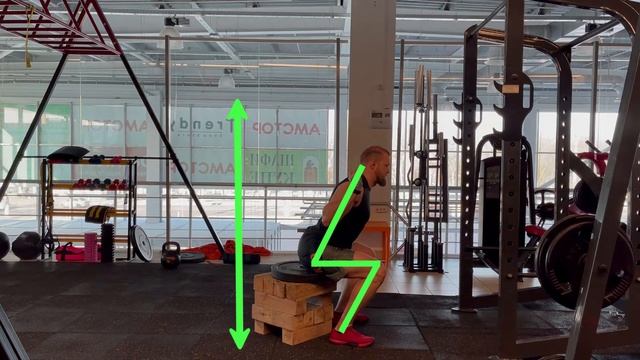 Приседания на тумбу. Box Squat. Техника выполнения смотреть онлайн