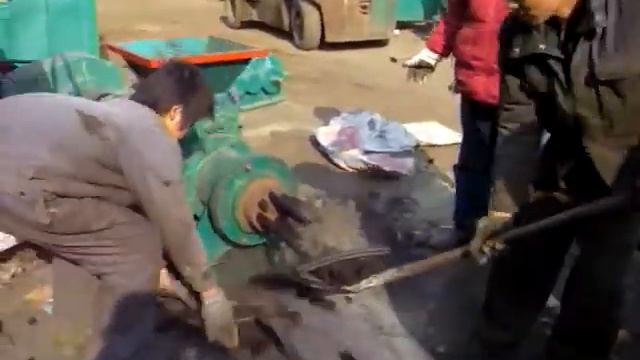 Машина по изготовлению угольных брикетов (экструдер для брикетирования угольной пыли) смотреть онлайн