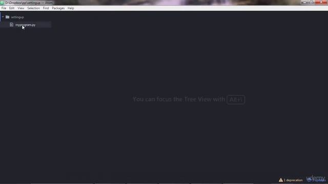 005 Setting up Atom on Windows смотреть онлайн