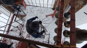 Дмитрий Халтурин, колокольный звон в храме Успения Пресвятой Богородицы, г.Калуга, 23.01.2022