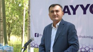 Кашкадарё вилояти ҳокими Муротжон Азимов Сарчашма қишлоғида