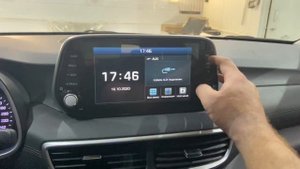 Hyundai Tucson. Доп. мультимедиа система  для штатной магнитолы