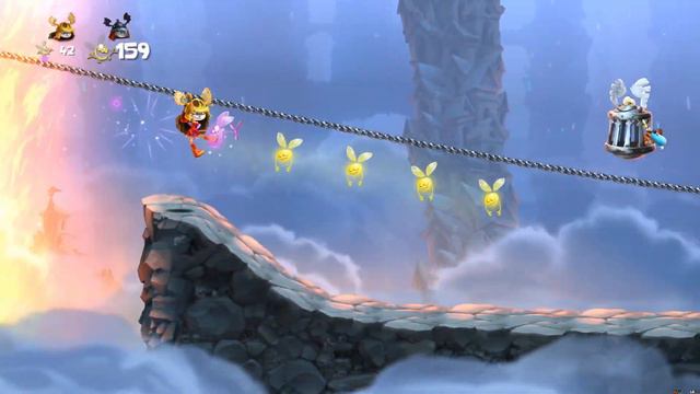 Пытаемся пройти Rayman Legends #1 смотреть онлайн
