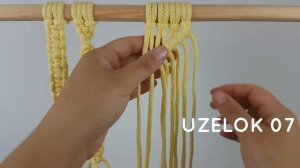 5 Основных БАЗОВЫХ УЗЛОВ//Макраме для начинающих//BASIC NODES//Macrame for beginners// UZELOK 07