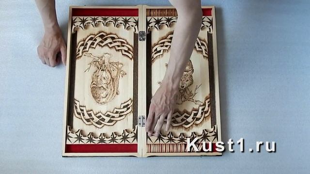 Самодельные нарды "Волк" смотреть онлайн