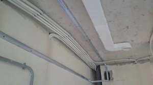 простой короб из гипсокартона для кухни. Gypsum board install.