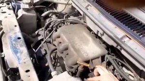 Додж Караван 2000г. 3.0 6G72 150 л.с. Работа двигателя