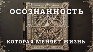 ОСОЗНАННОСТЬ, КОТОРАЯ МЕНЯЕТ ЖИЗНЬ. КАК ИЗМЕНИТЬ СВОЮ ВСЕГО ЗА 20 МИНУТ