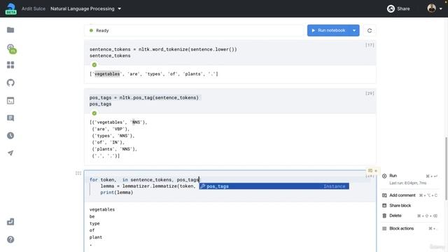 Lemmatisation of Sentences | Automate Everything with Python